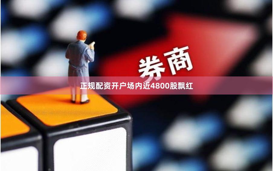 正规配资开户场内近4800股飘红